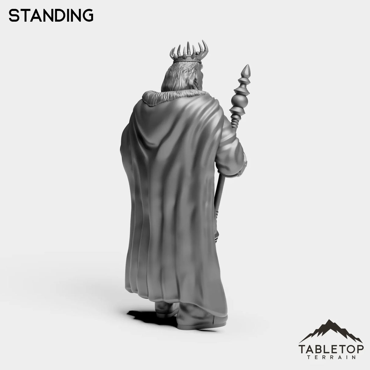 Tabletop Terrain Miniature Culled Knights King