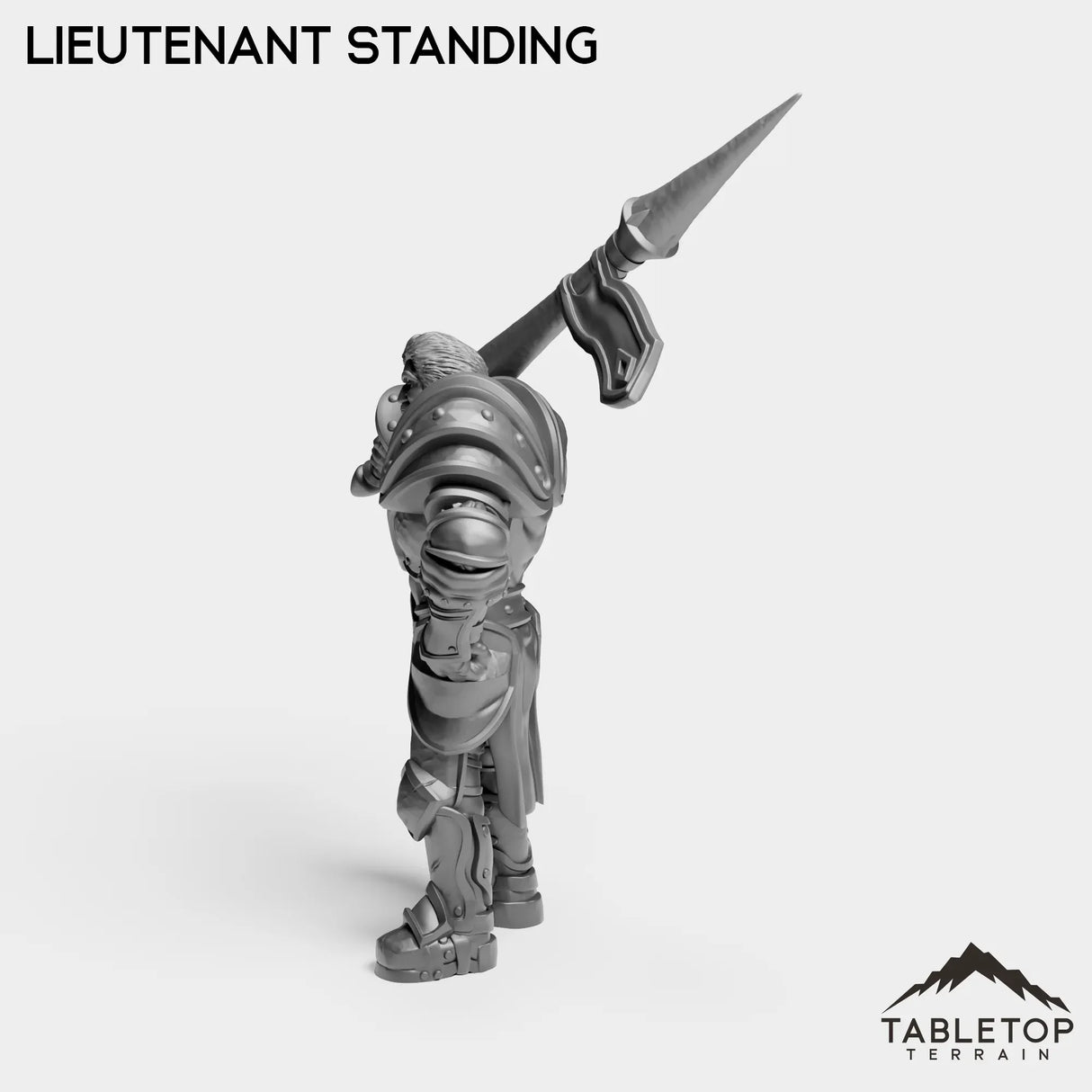 Tabletop Terrain Miniature Culled Knights Lieutenant
