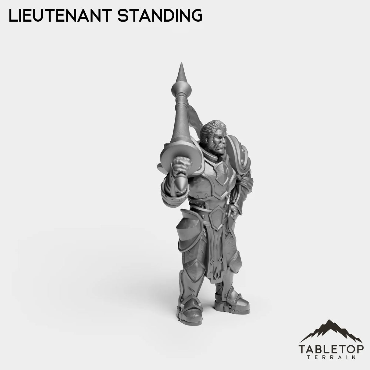 Tabletop Terrain Miniature Culled Knights Lieutenant