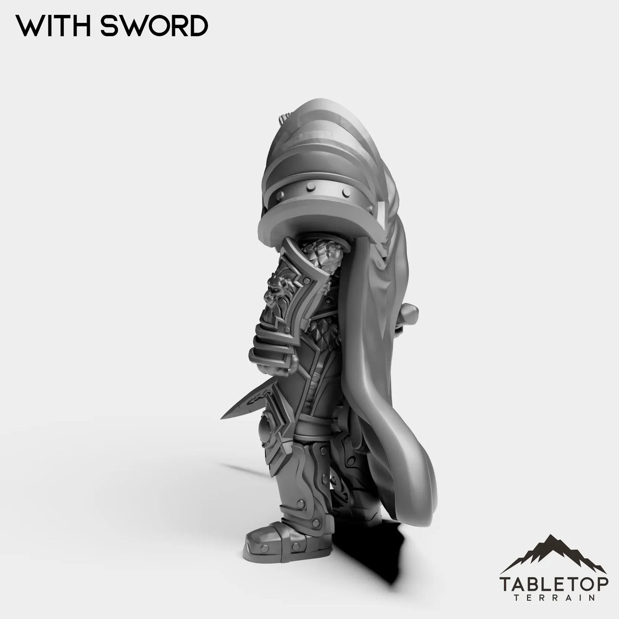 Tabletop Terrain Miniature Culled Knights Prince