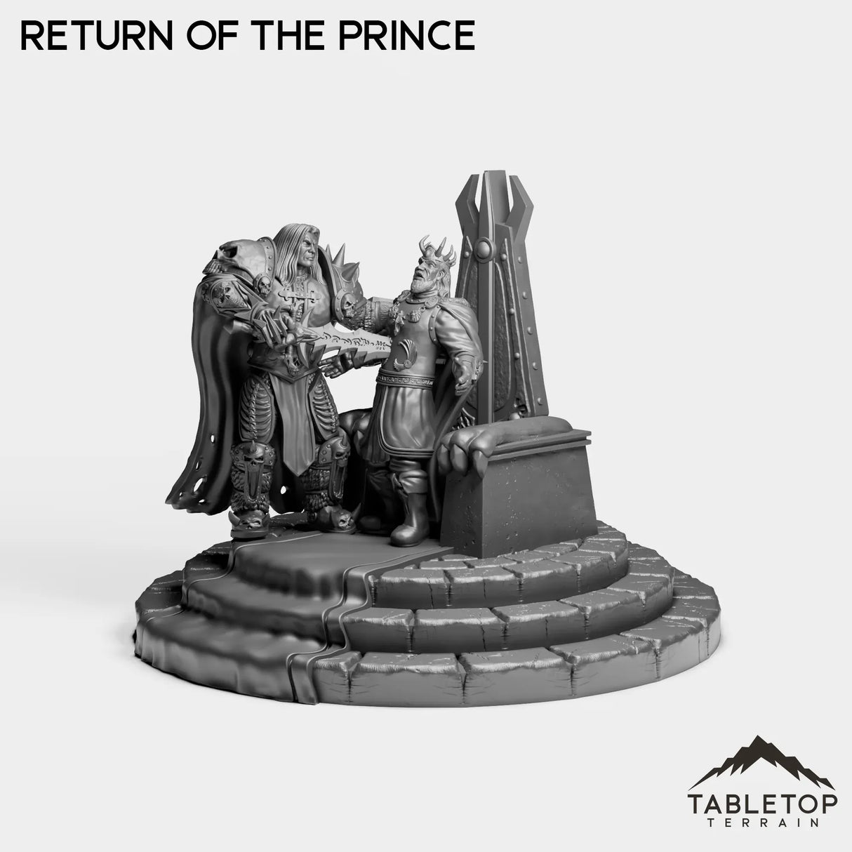 Tabletop Terrain Miniature Culled Knights Return of the Prince