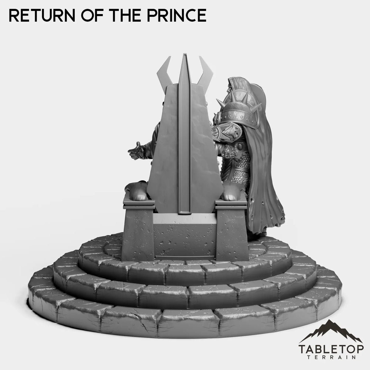 Tabletop Terrain Miniature Culled Knights Return of the Prince