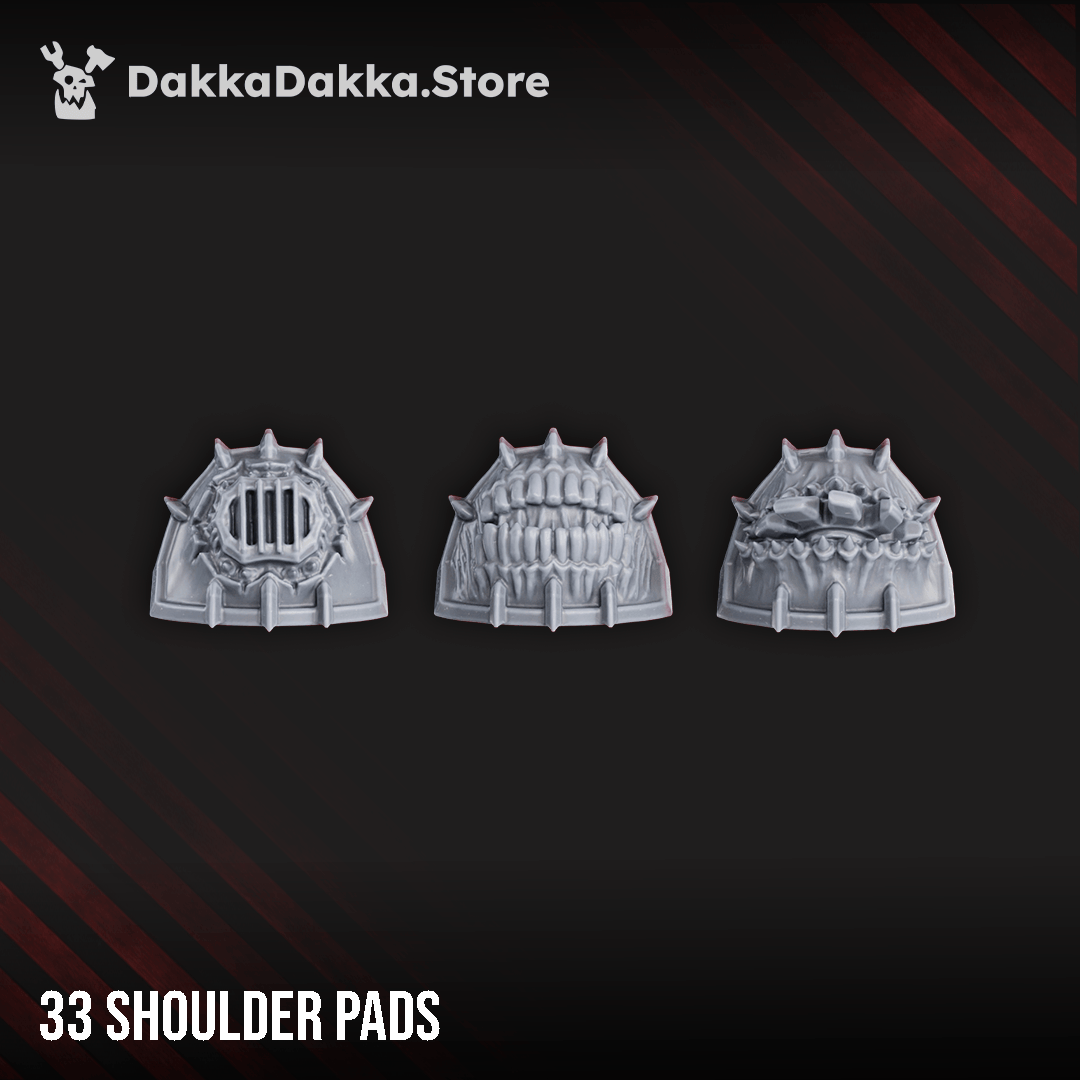 Tabletop Terrain Miniature Cursed Bone Shredders Squad (build kit)