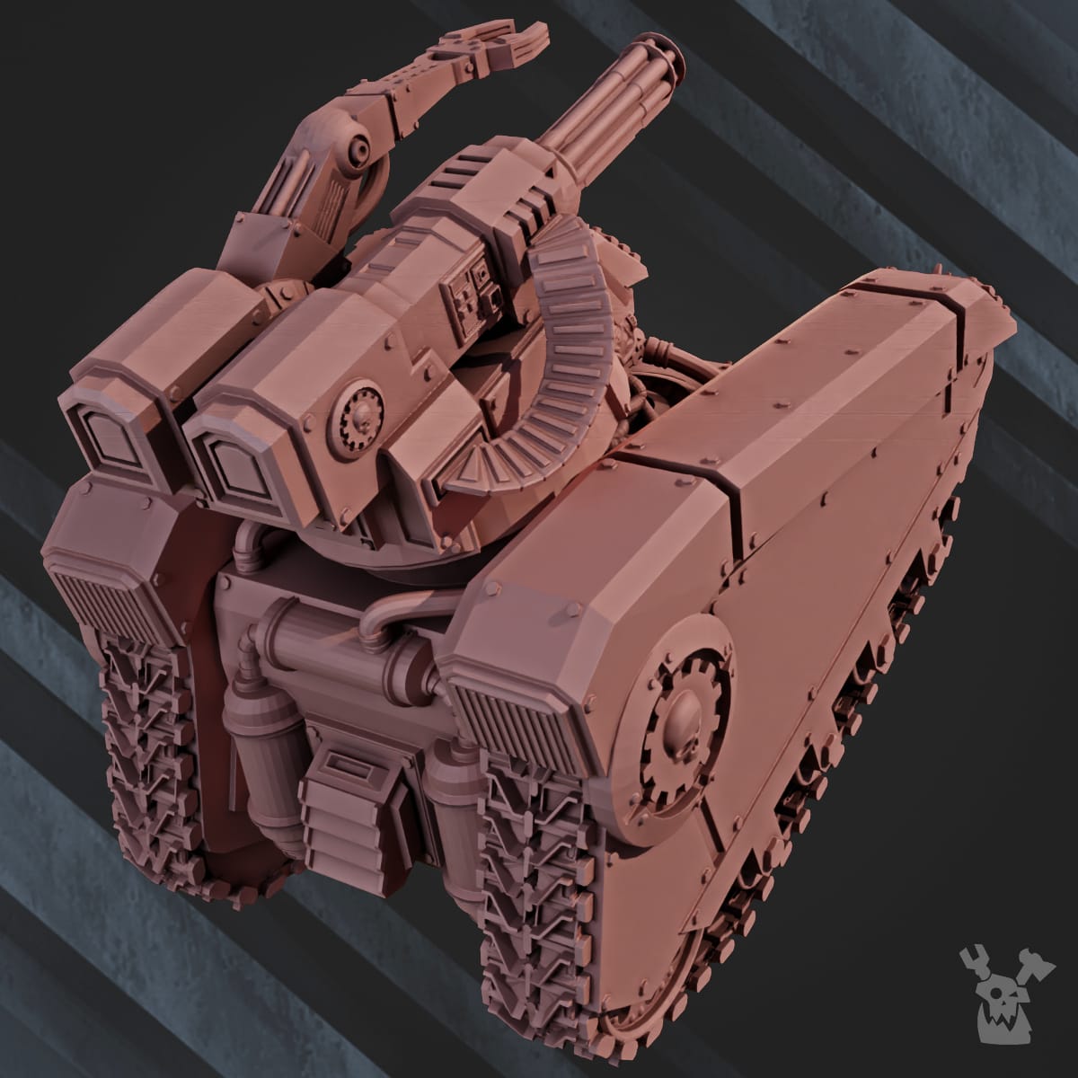 Tabletop Terrain Miniature Cyber Turret