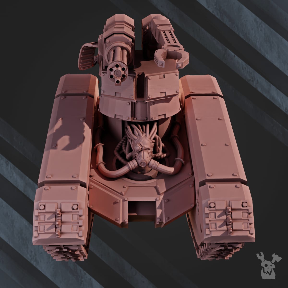 Tabletop Terrain Miniature Cyber Turret