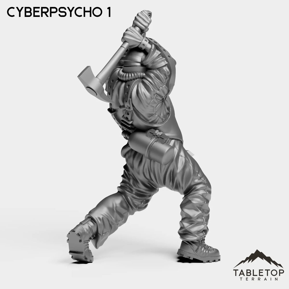 Tabletop Terrain Miniature Cyberpsycho - Onlookers