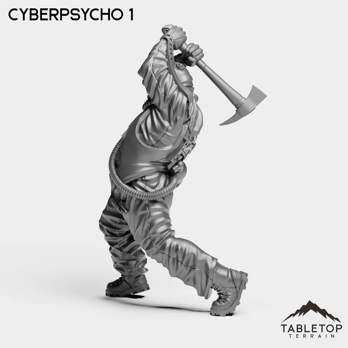 Tabletop Terrain Miniature Cyberpsycho - Onlookers