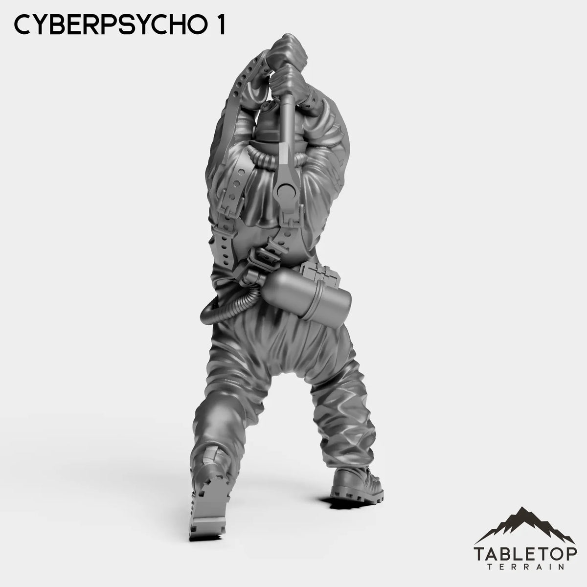 Tabletop Terrain Miniature Cyberpsycho - Onlookers