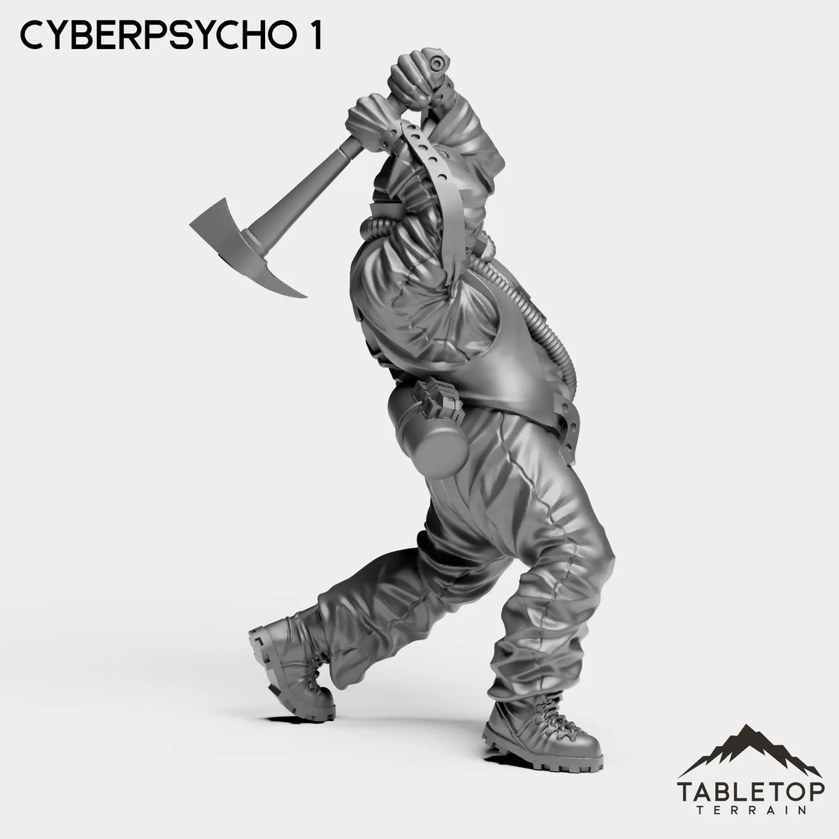 Tabletop Terrain Miniature Cyberpsycho - Onlookers