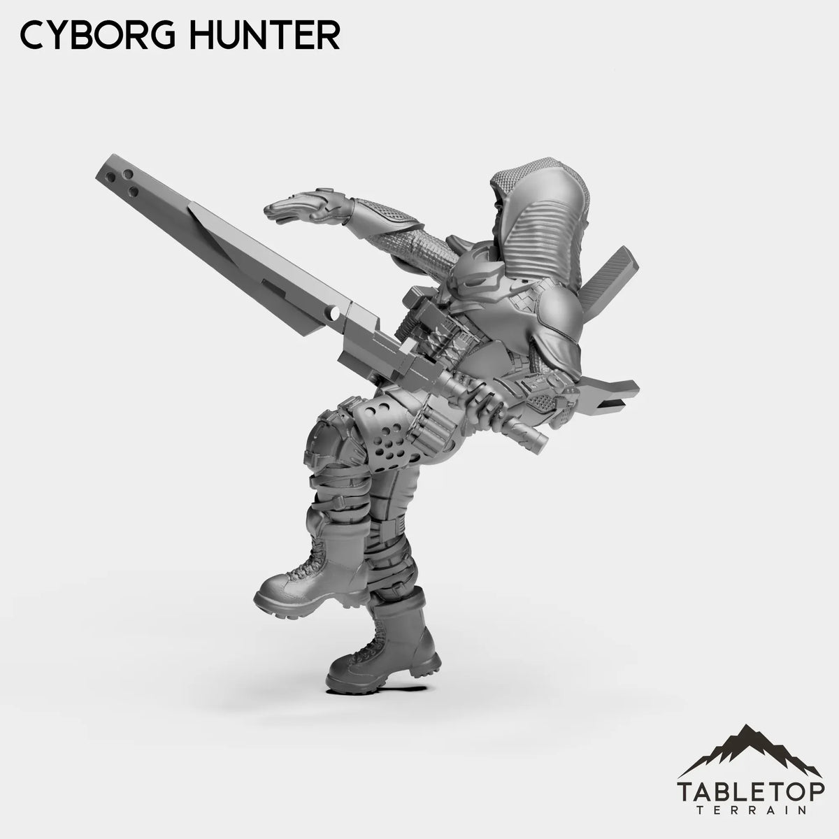 Tabletop Terrain Miniature Cyborg Hunter - Bounty Hunters