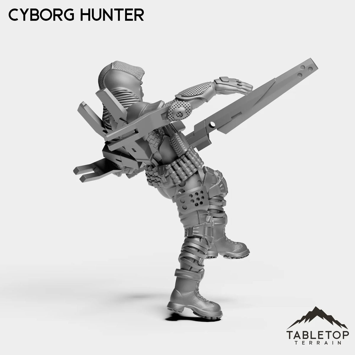 Tabletop Terrain Miniature Cyborg Hunter - Bounty Hunters