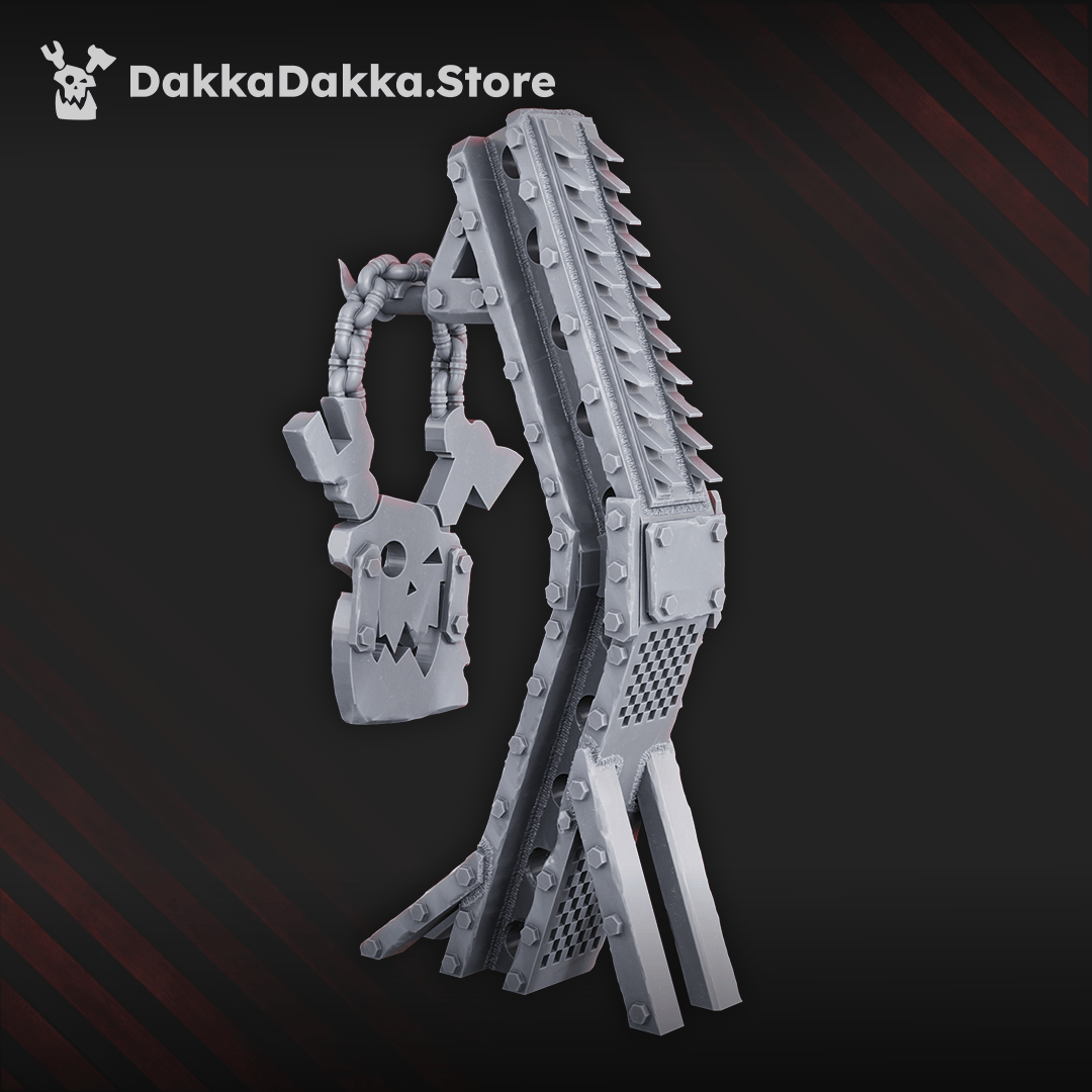 Tabletop Terrain Miniature Dakka Sign