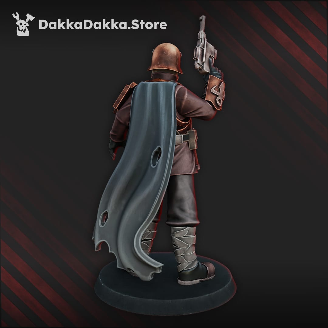 Tabletop Terrain Miniature Damned Infantry Warrior