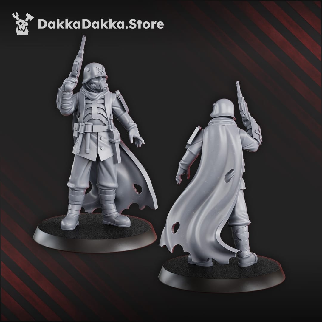 Tabletop Terrain Miniature Damned Infantry Warrior