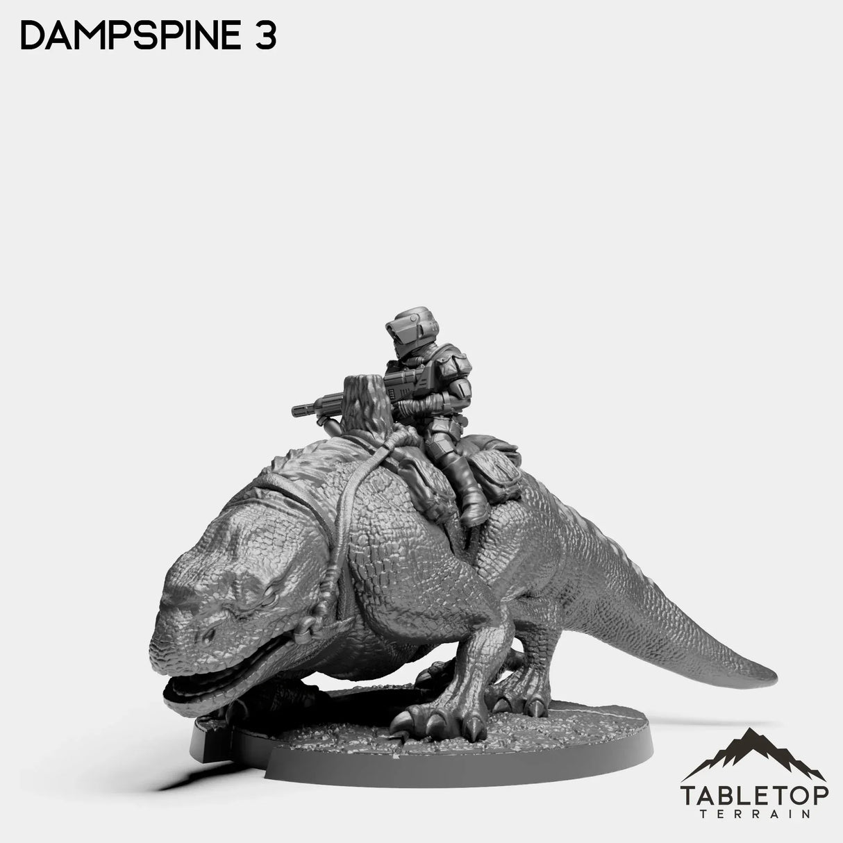 Tabletop Terrain Miniature Dampspine Riders