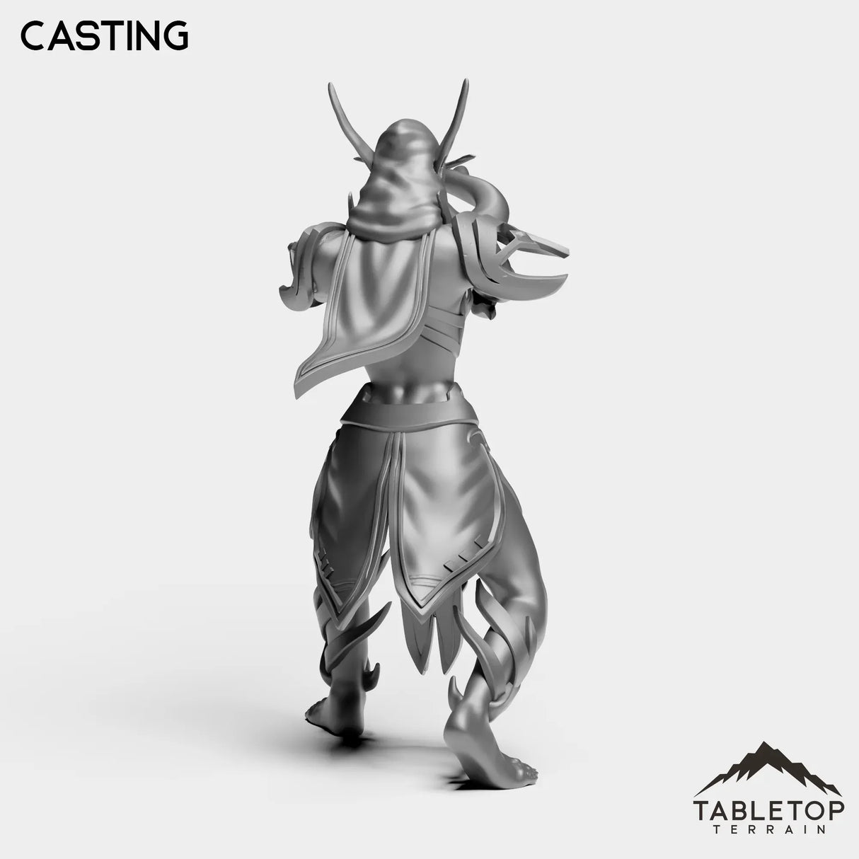 Tabletop Terrain Miniature Darkness First Arcanist Female