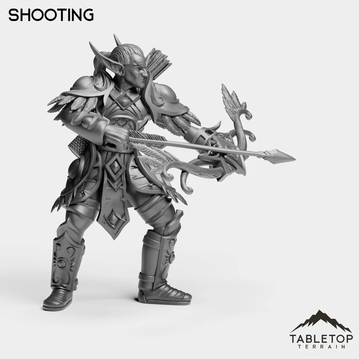 Tabletop Terrain Miniature Darkness Hunter