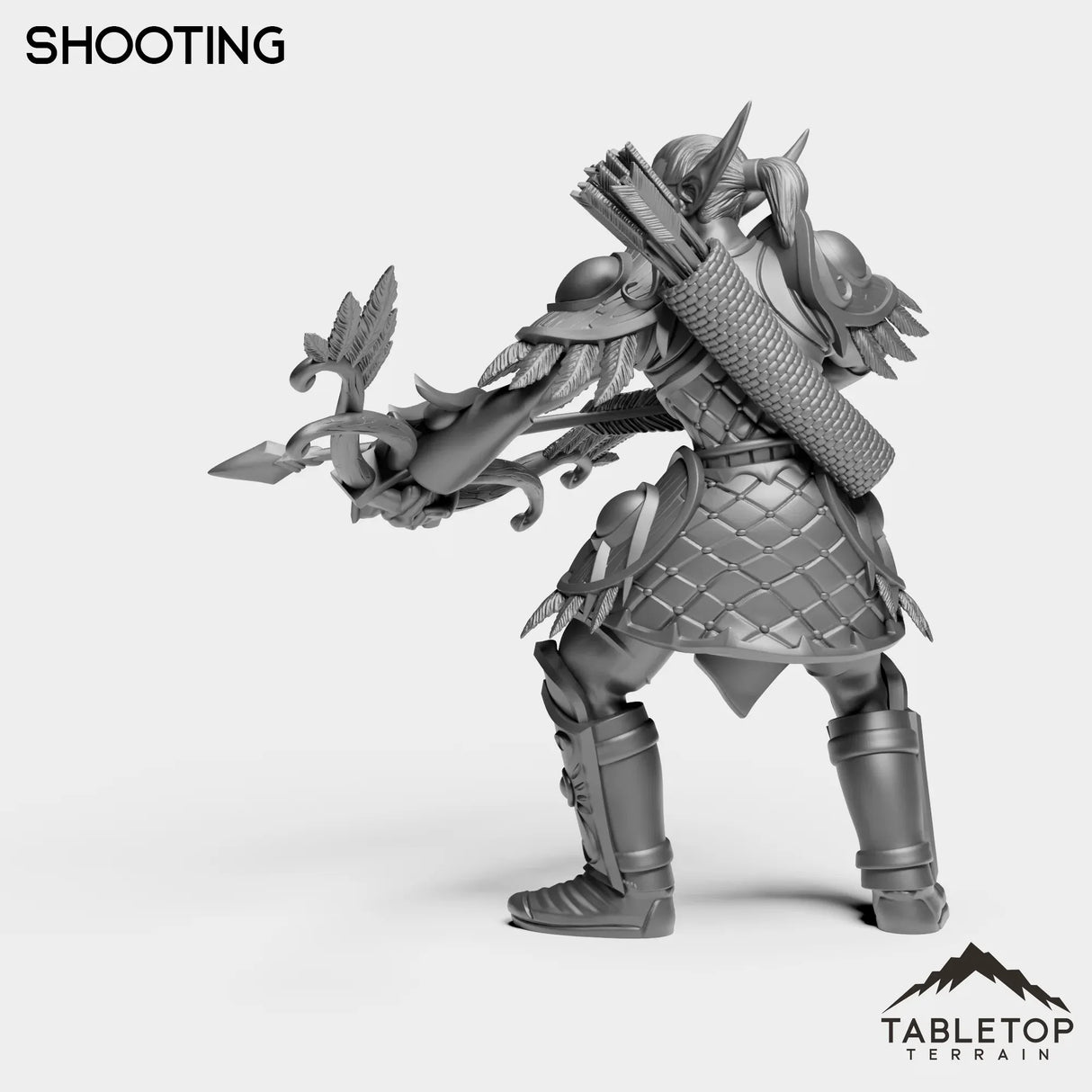Tabletop Terrain Miniature Darkness Hunter