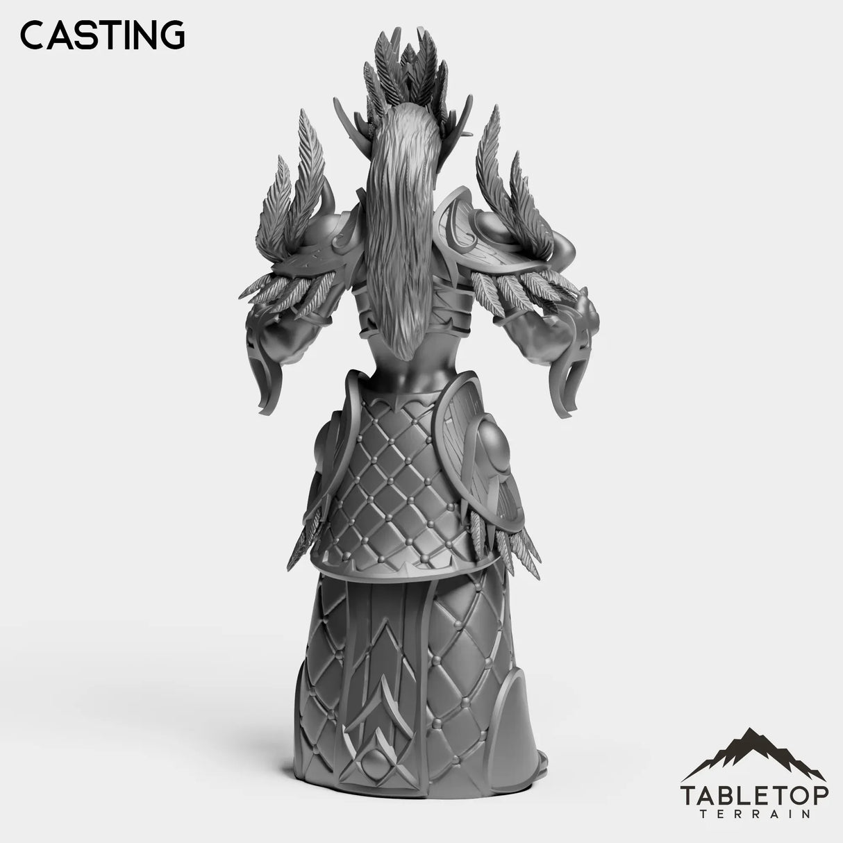 Tabletop Terrain Miniature Darkness Mage Female
