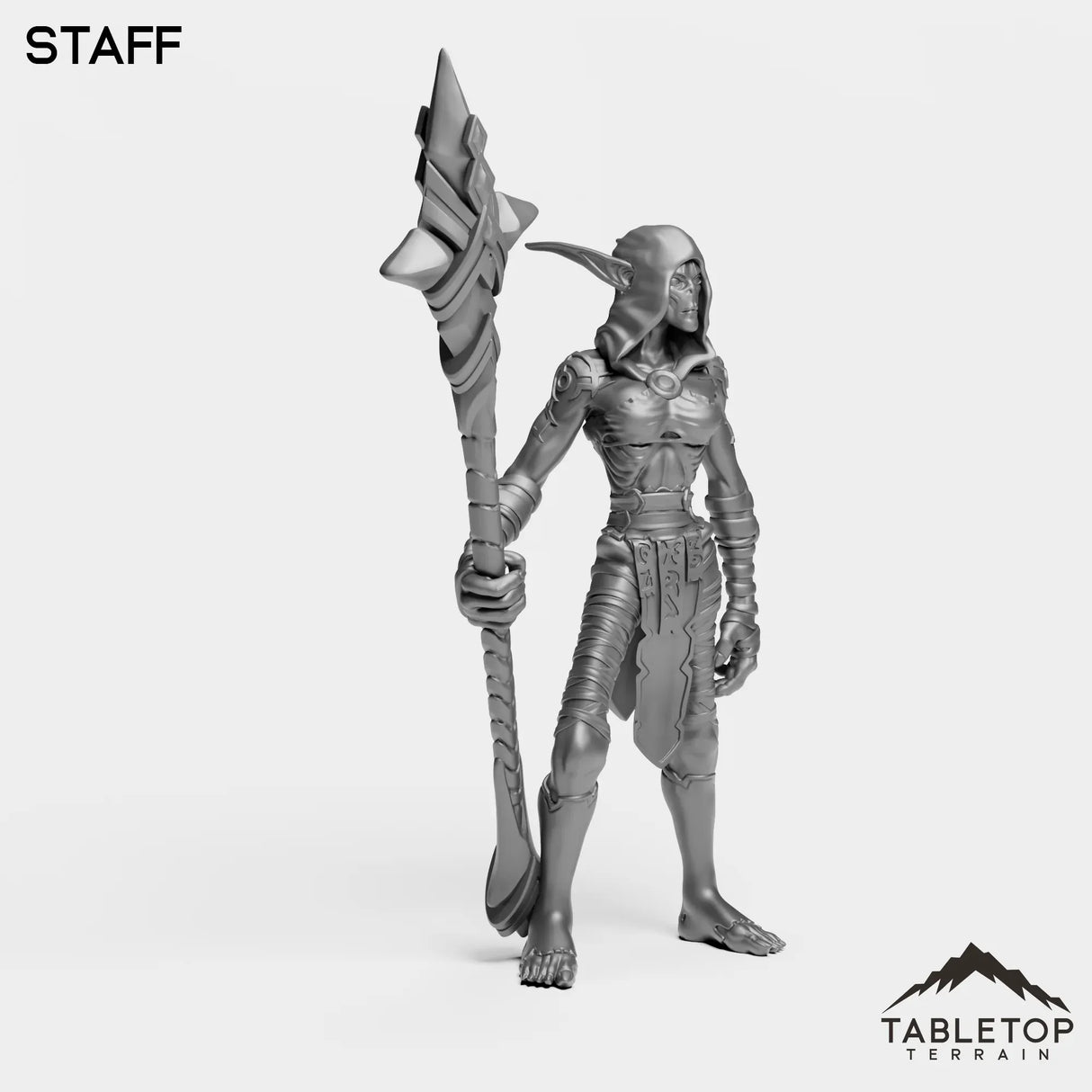 Tabletop Terrain Miniature Darkness Nightfallen First Arcanist Female