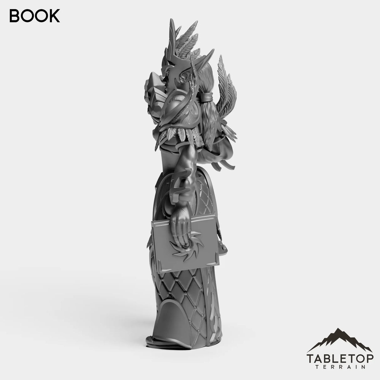 Tabletop Terrain Miniature Darkness Priest Female