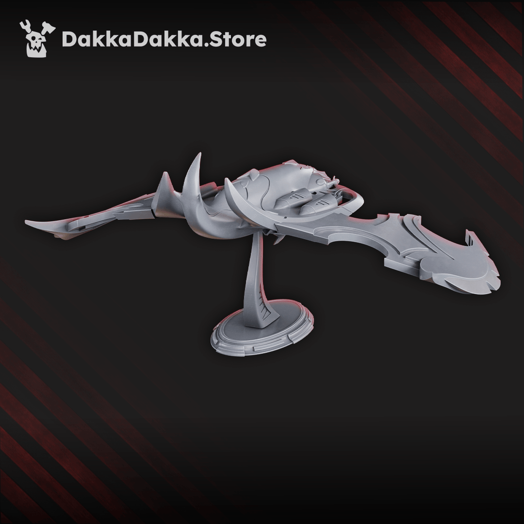 Tabletop Terrain Miniature Darkvoid Bomber