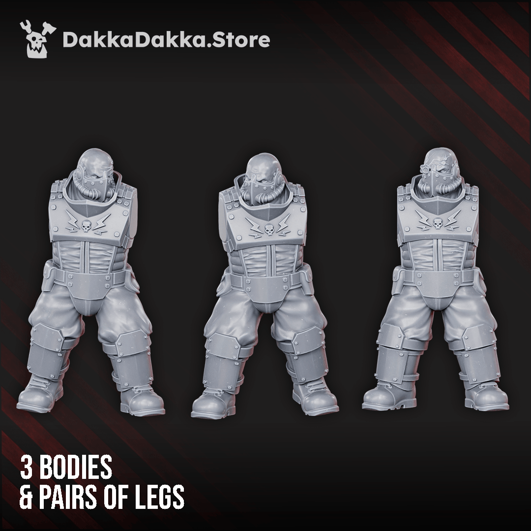 Tabletop Terrain Miniature Dawnguard Ogres x3