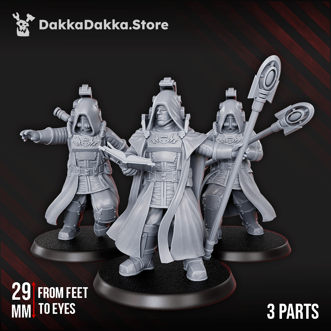 Tabletop Terrain Miniature Dawnguard Priests of Dawn