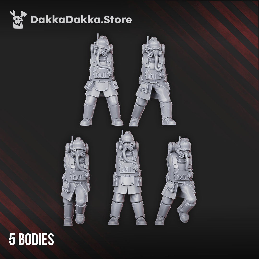Tabletop Terrain Miniature Death Corps Specops (build kit)