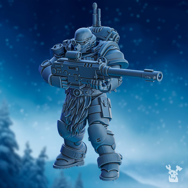 Tabletop Terrain Miniature Deimos Hounds Squad
