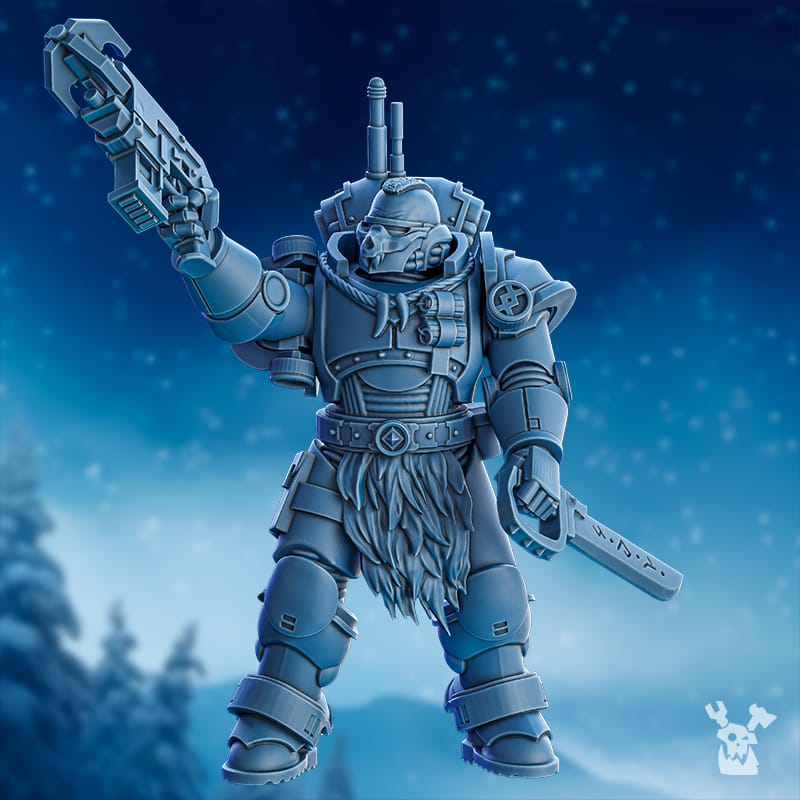 Tabletop Terrain Miniature Deimos Hounds Squad