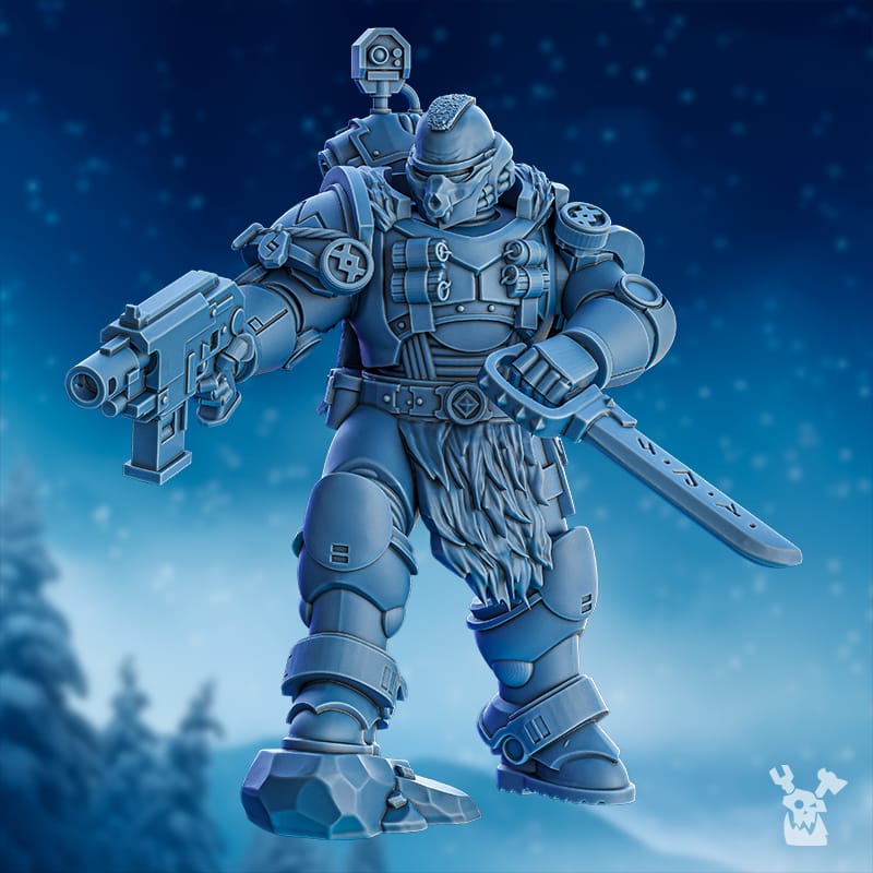 Tabletop Terrain Miniature Deimos Hounds Squad