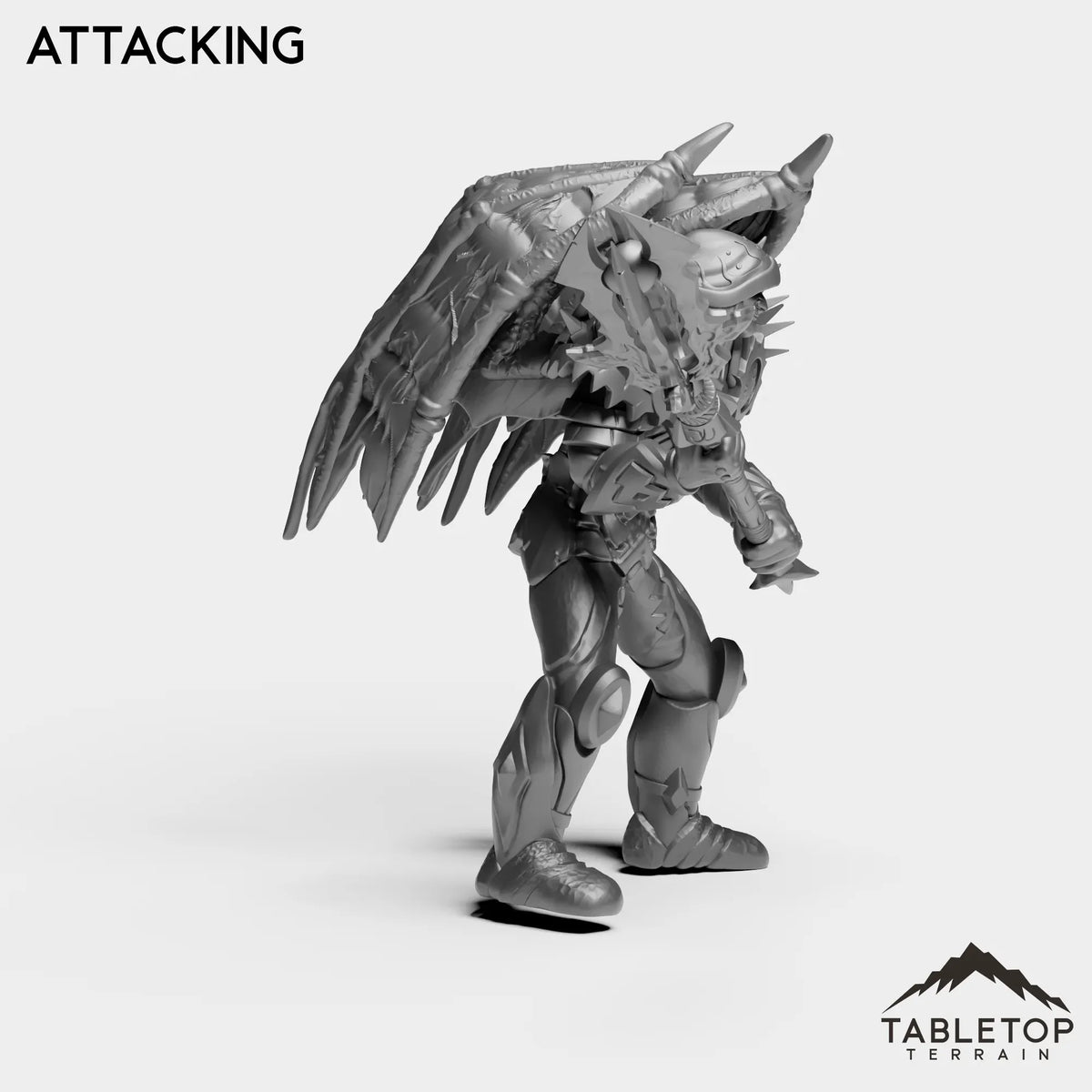 Tabletop Terrain Miniature Demon Dark Knight