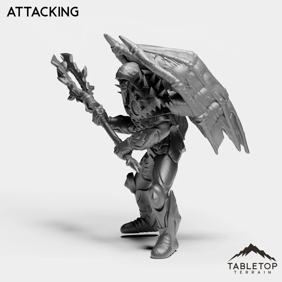 Tabletop Terrain Miniature Demon Dark Knight