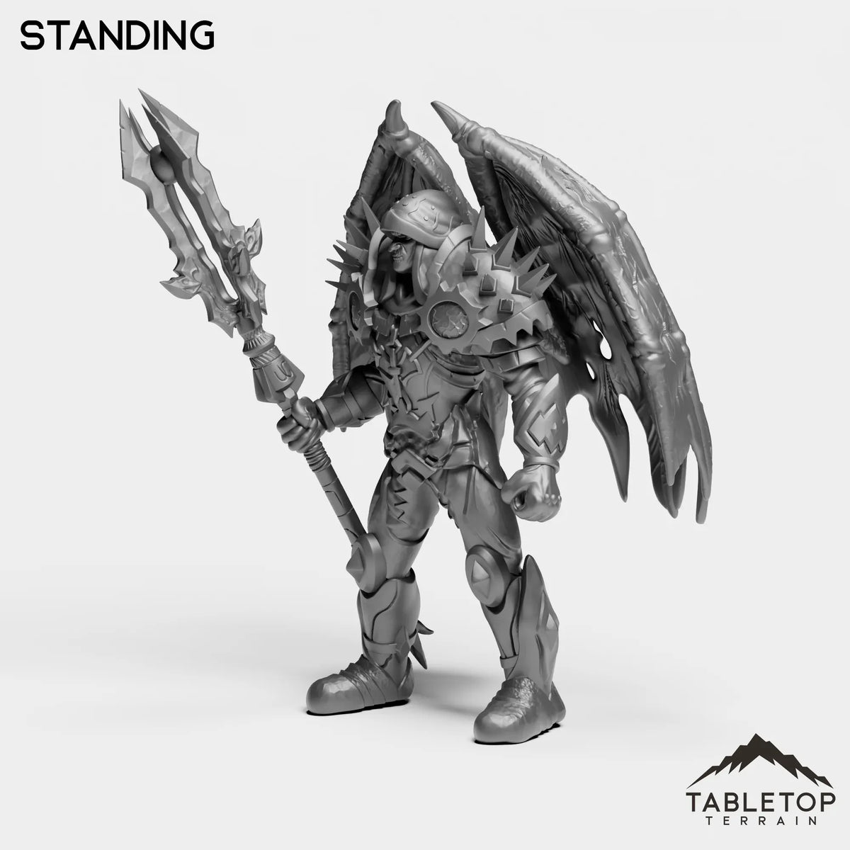 Tabletop Terrain Miniature Demon Dark Knight