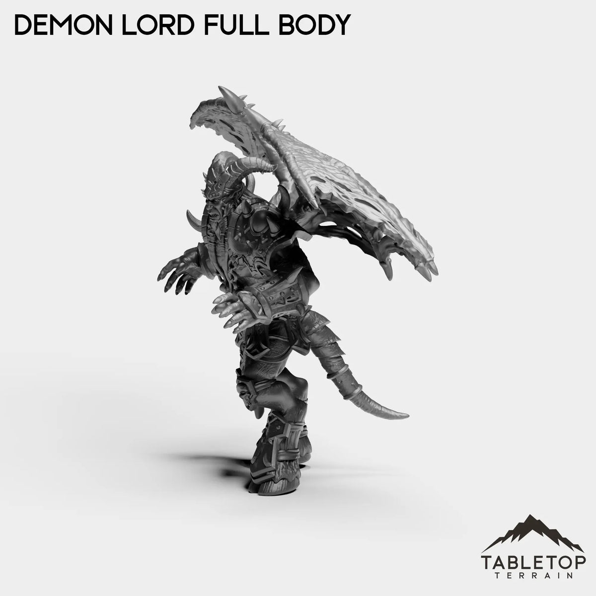 Tabletop Terrain Miniature Demon Lord