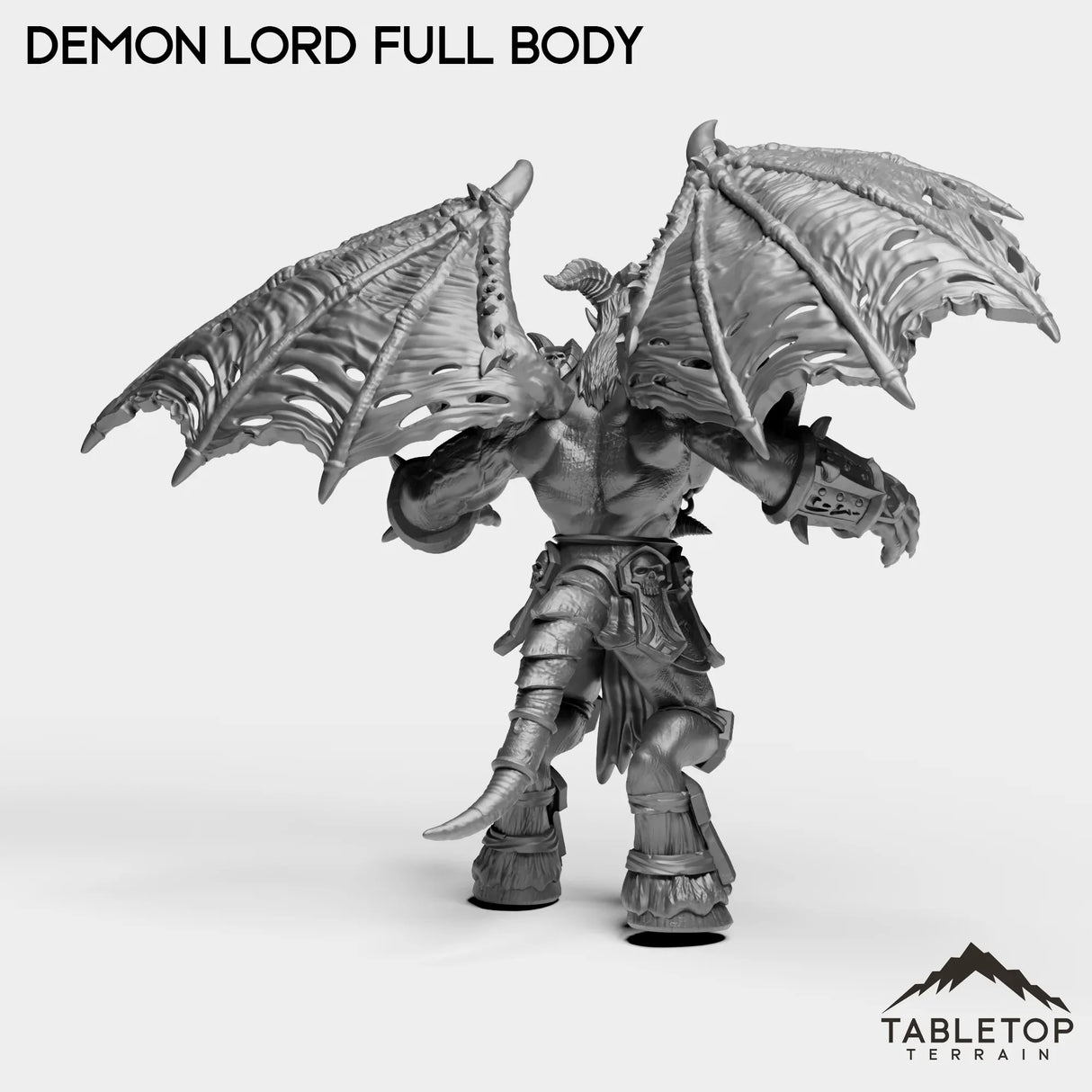 Tabletop Terrain Miniature Demon Lord