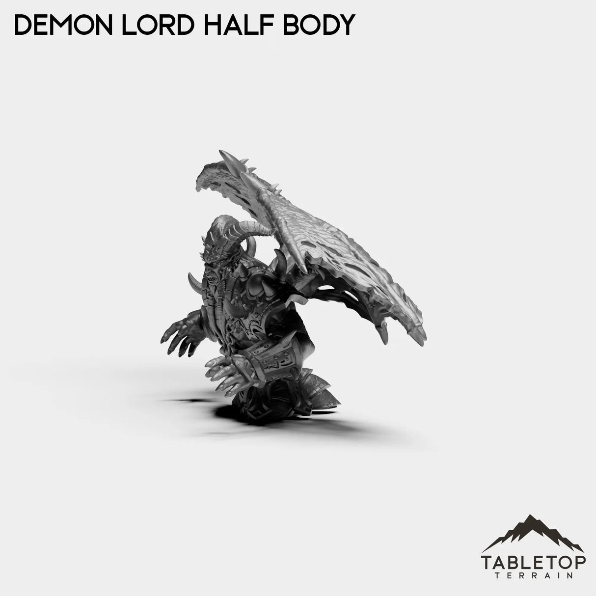 Tabletop Terrain Miniature Demon Lord