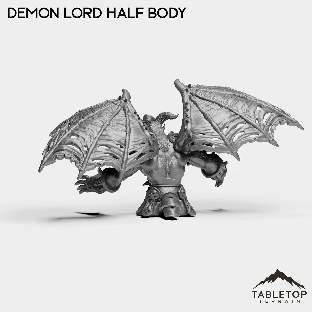 Tabletop Terrain Miniature Demon Lord