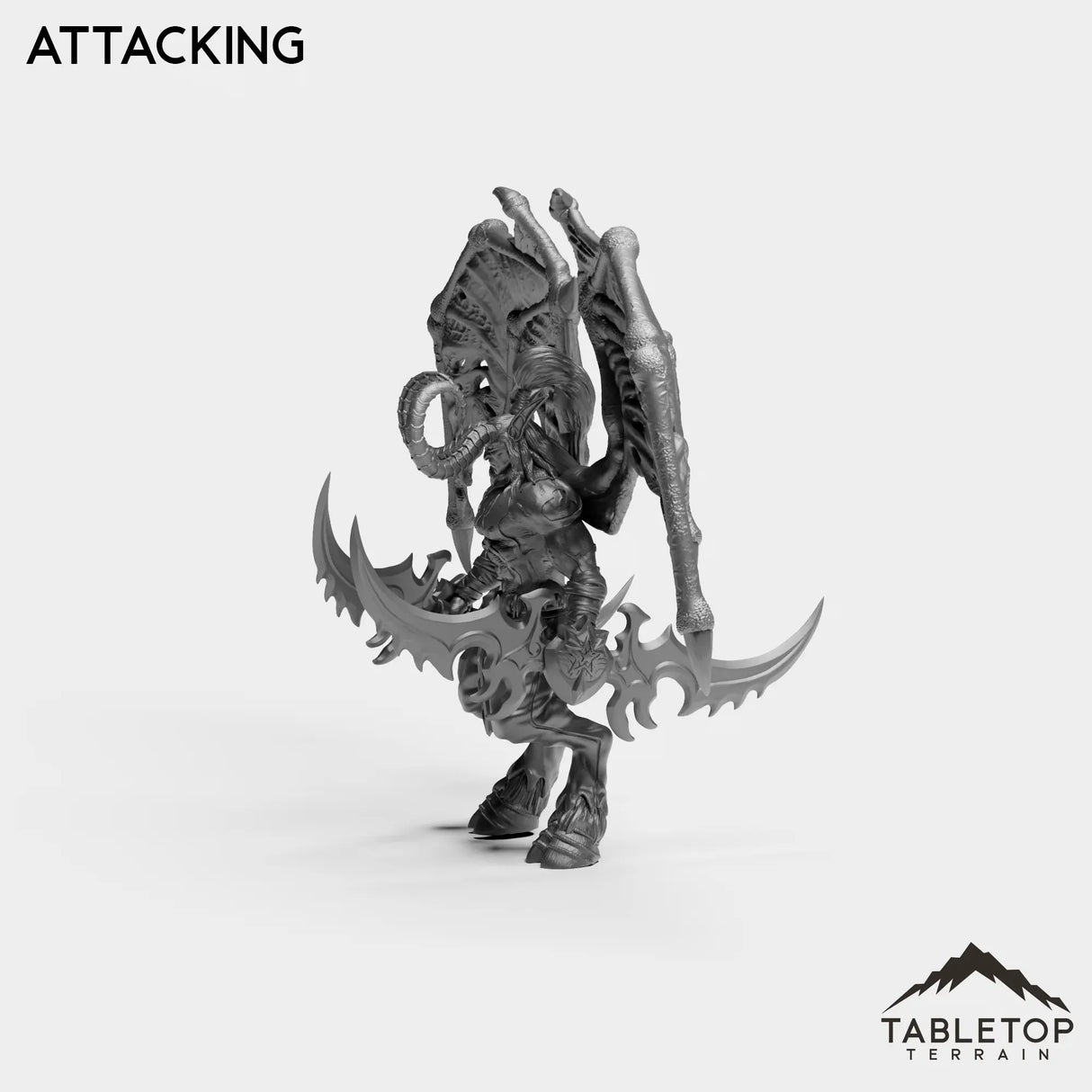 Tabletop Terrain Miniature Demon Shadow Hunter
