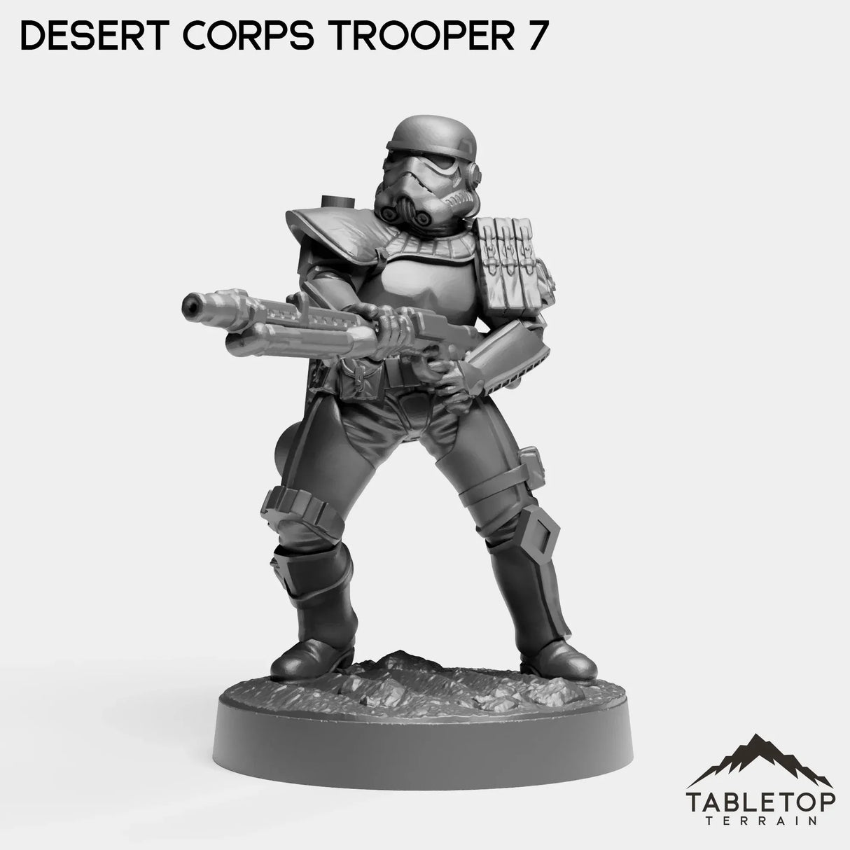 Tabletop Terrain Miniature Desert Corps Troopers