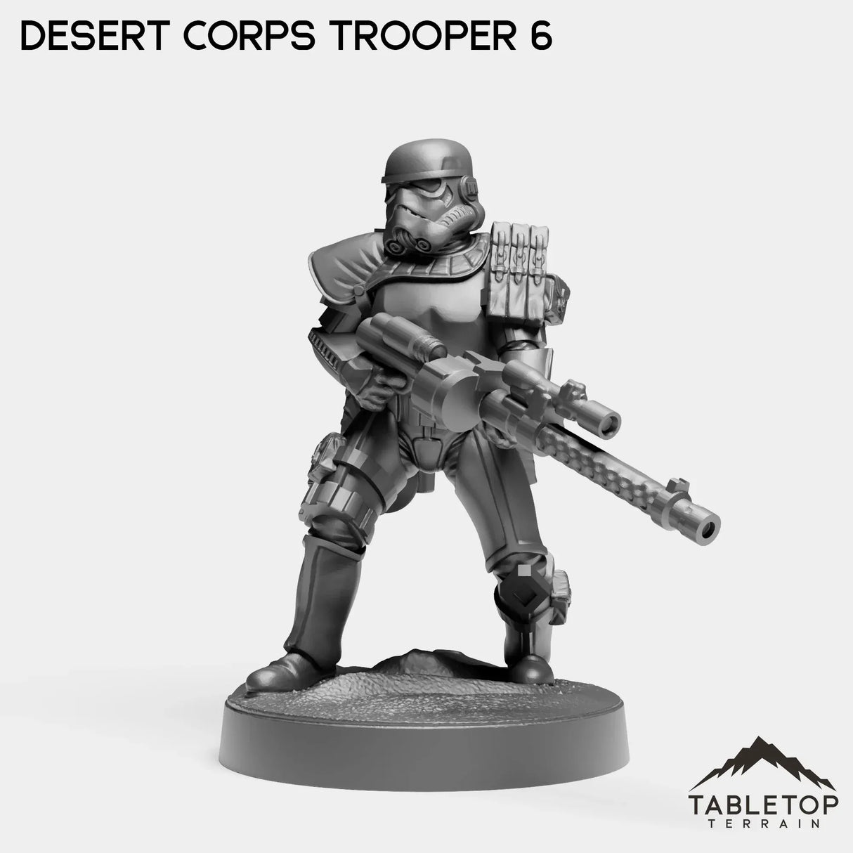 Tabletop Terrain Miniature Desert Corps Troopers