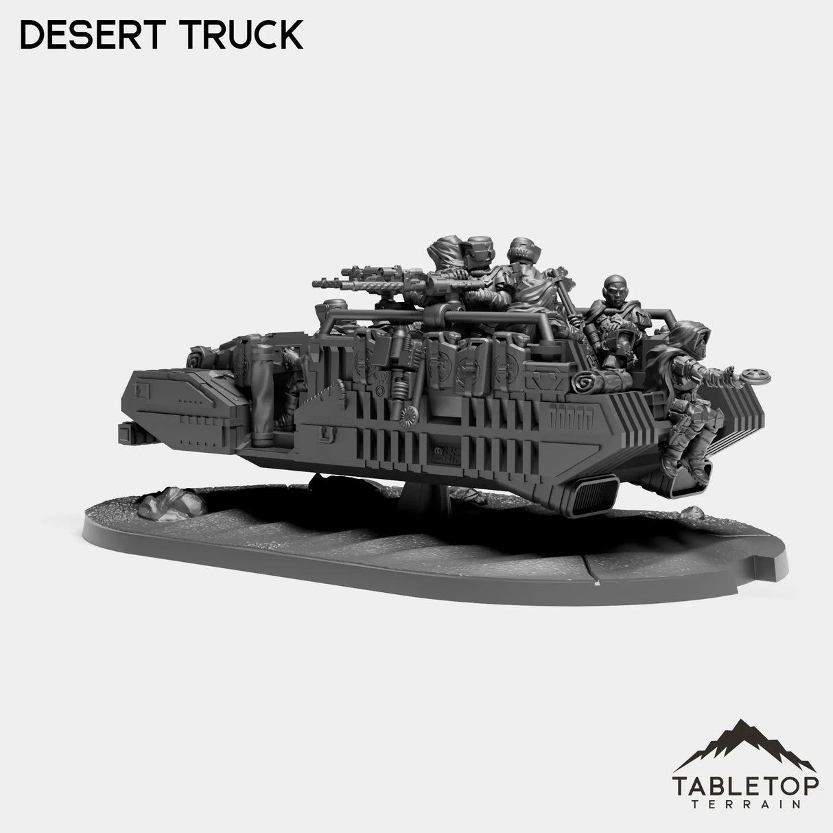 Tabletop Terrain Miniature Desert Truck