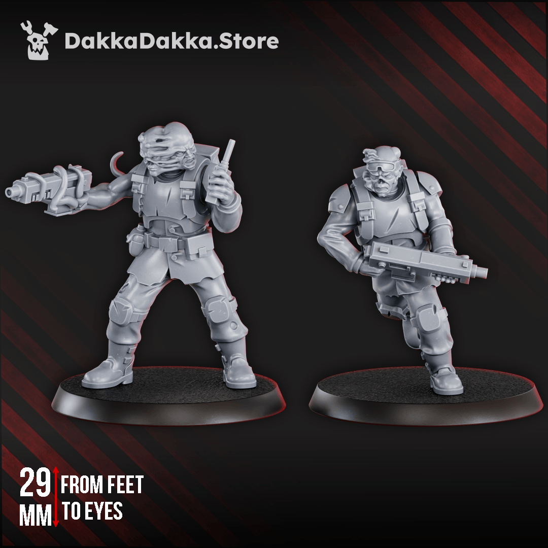 Tabletop Terrain Miniature Diseased Guardians