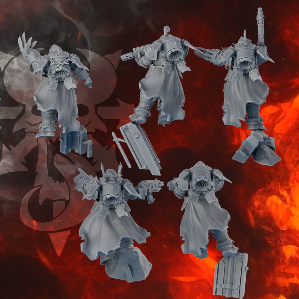 Tabletop Terrain Miniature Dismembers assembly kit
