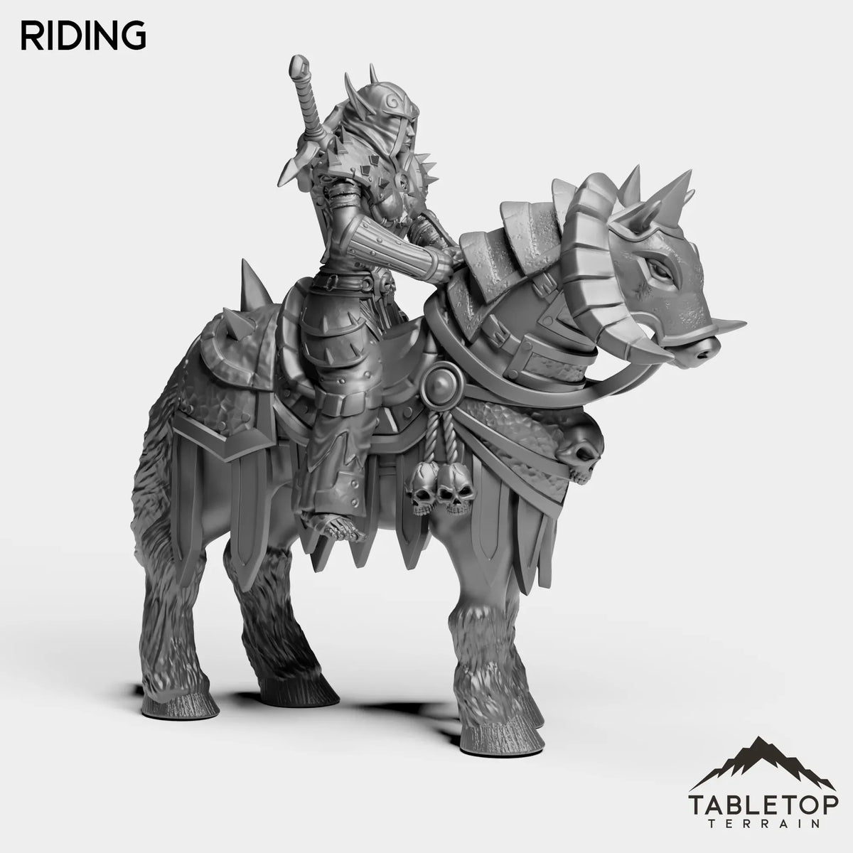Tabletop Terrain Miniature DK Blood Elves Female