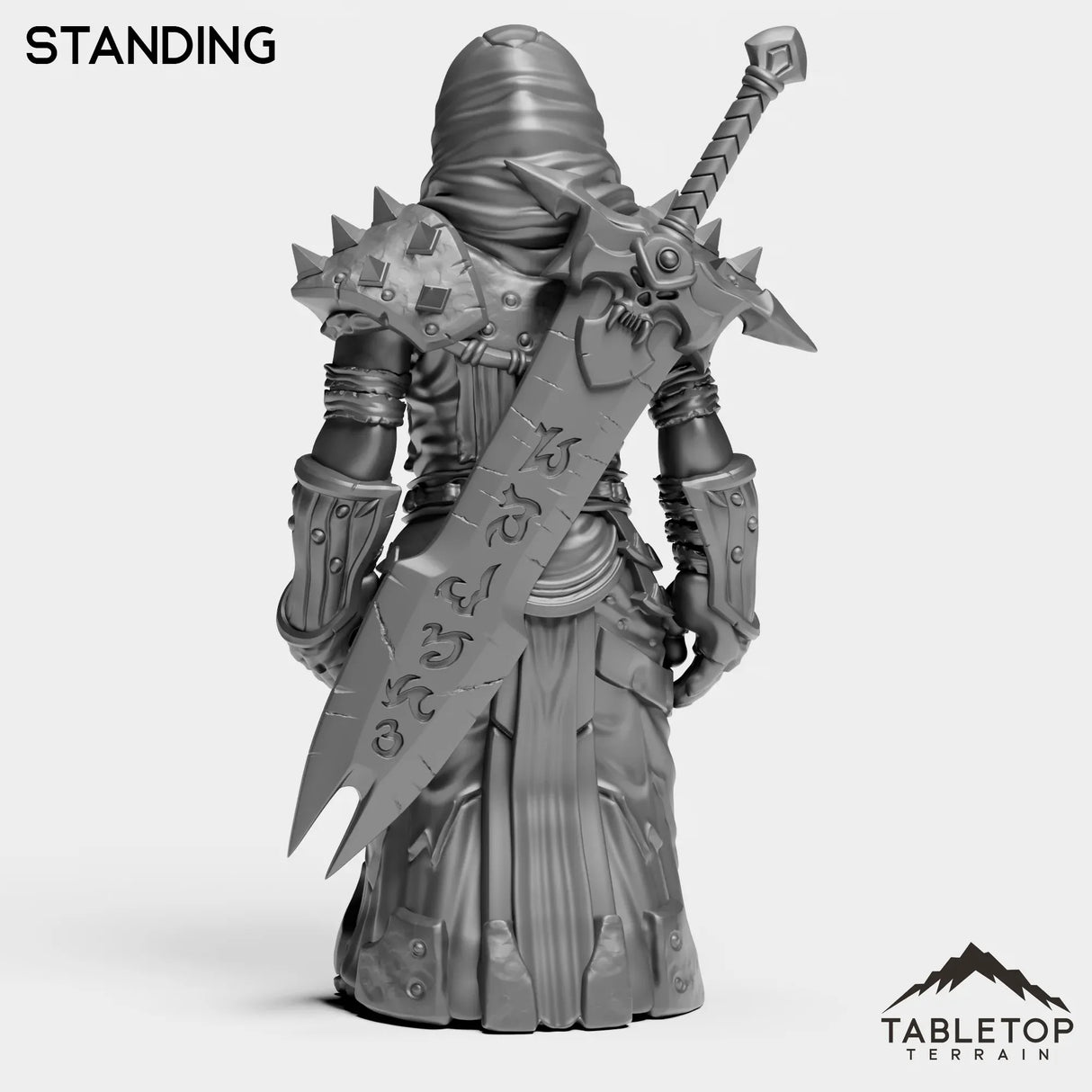 Tabletop Terrain Miniature DK Dwarves Female