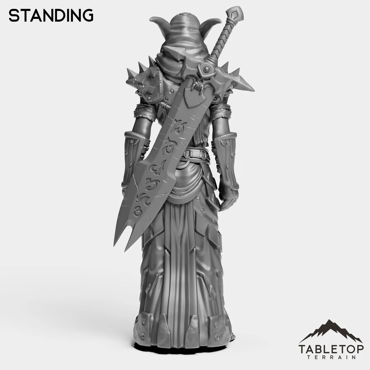 Tabletop Terrain Miniature DK Elves Female