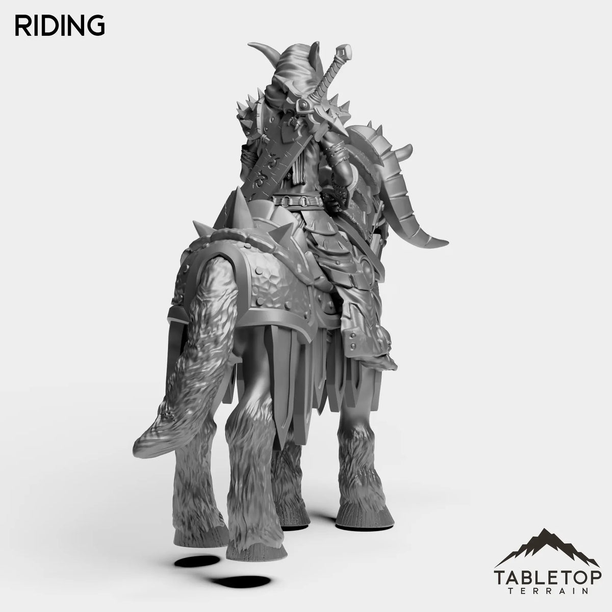 Tabletop Terrain Miniature DK Elves Female