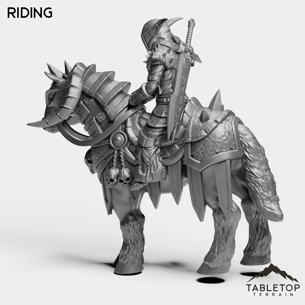Tabletop Terrain Miniature DK Elves Female